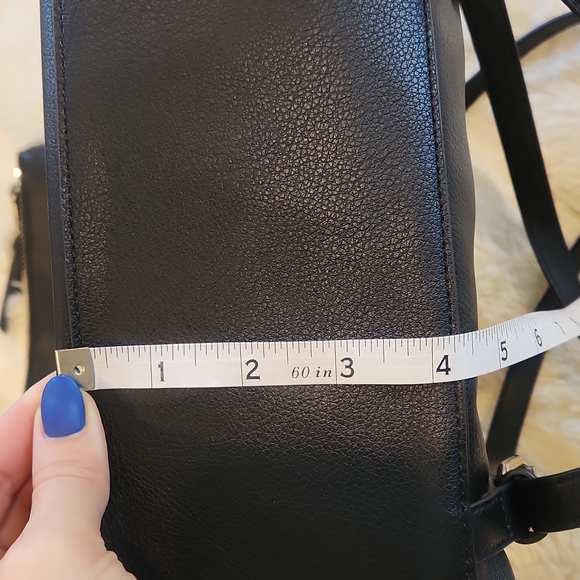 Zara Backpack with Flap Zips Black - Picture 12 of 16